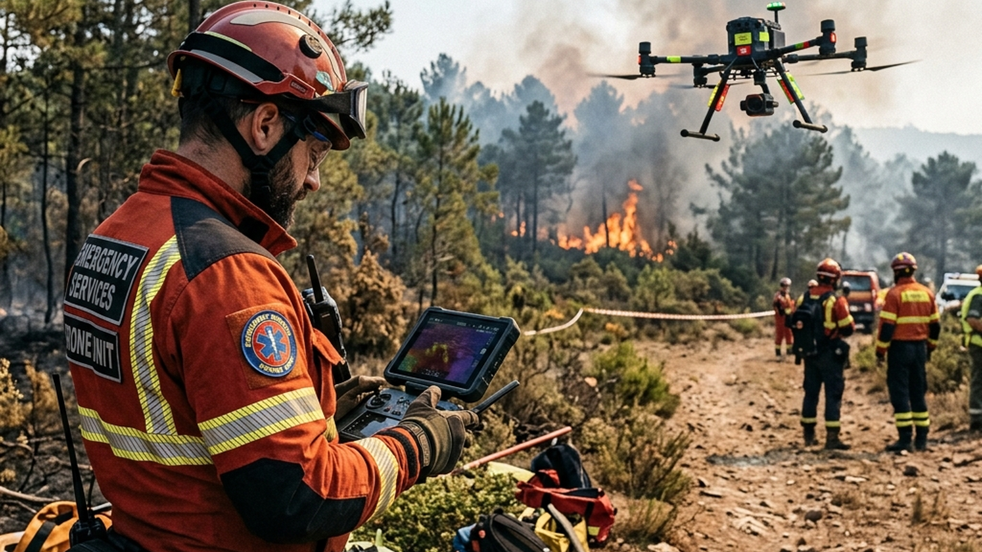 Waarom amateurdrones verboden zijn bij bosbranden in Europa