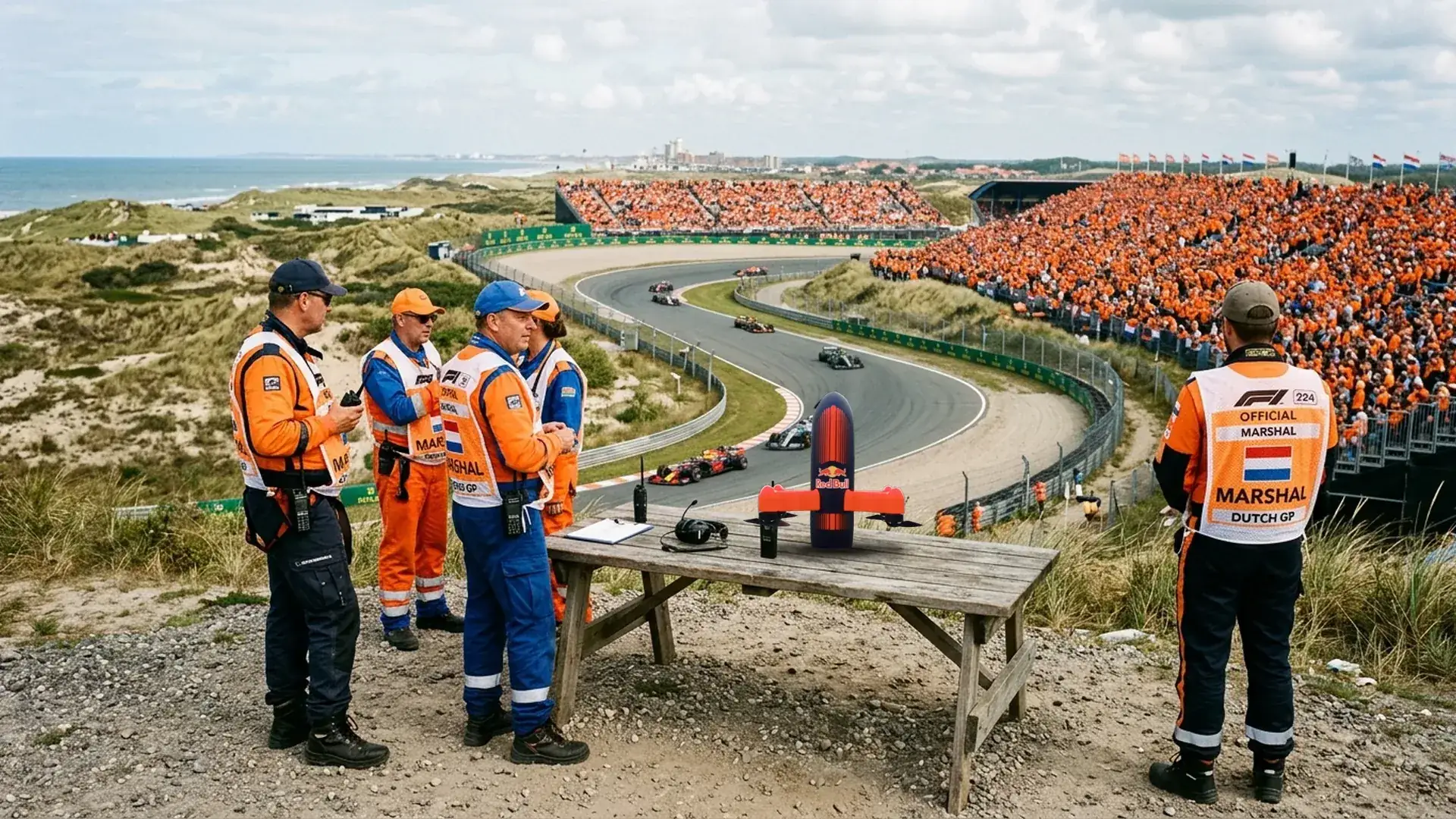 Formule 1 Zandvoort 2026: vliegverbod en TGB-zones voor drones