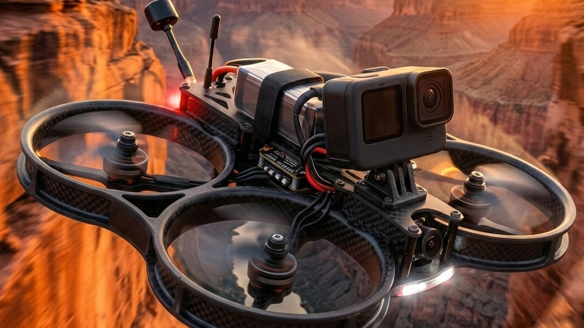 Gyroflow FPV drone videostabilisatie en gyro data