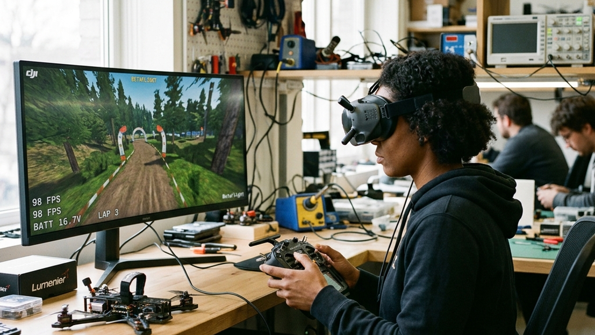 Risicobeperking in digitale simulators voor FPV-piloten