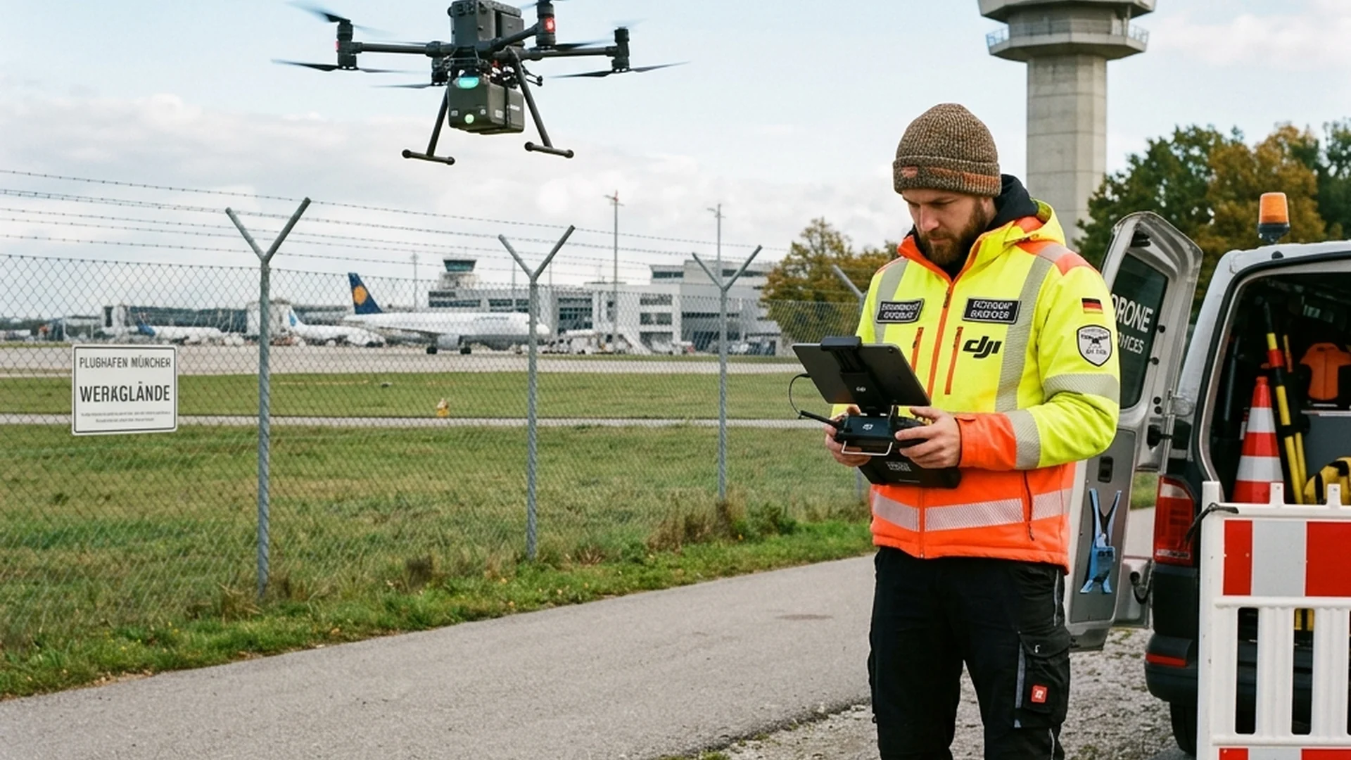 Duitsland versoepelt regels voor dronevluchten in CTR-luchtruim